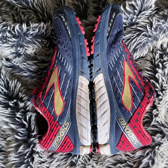 Brooks Running Ghost 9 Team USA Color Size 8 - Picture 2 of 7